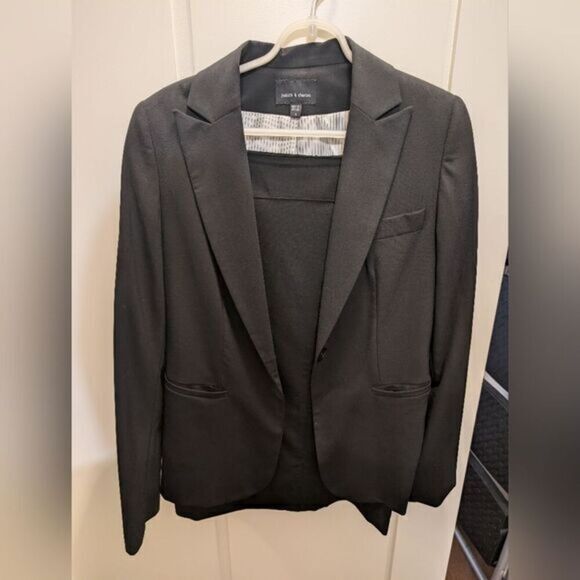 Judith and Charles Wool Suiting Set Sz 6 - Picture 1 of 10